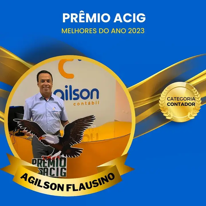 Registro do Prêmio ACIG Melhores do Ano 2023 — categoria contador